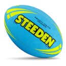 Steeden Mighty Touch Rugby Ball – Sky Blue