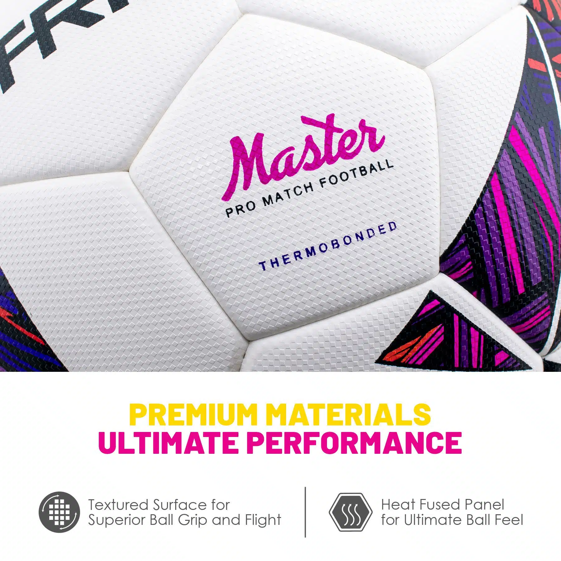 Trident Master TB Pro Football (FIFA Basic) – Magenta - Image 3