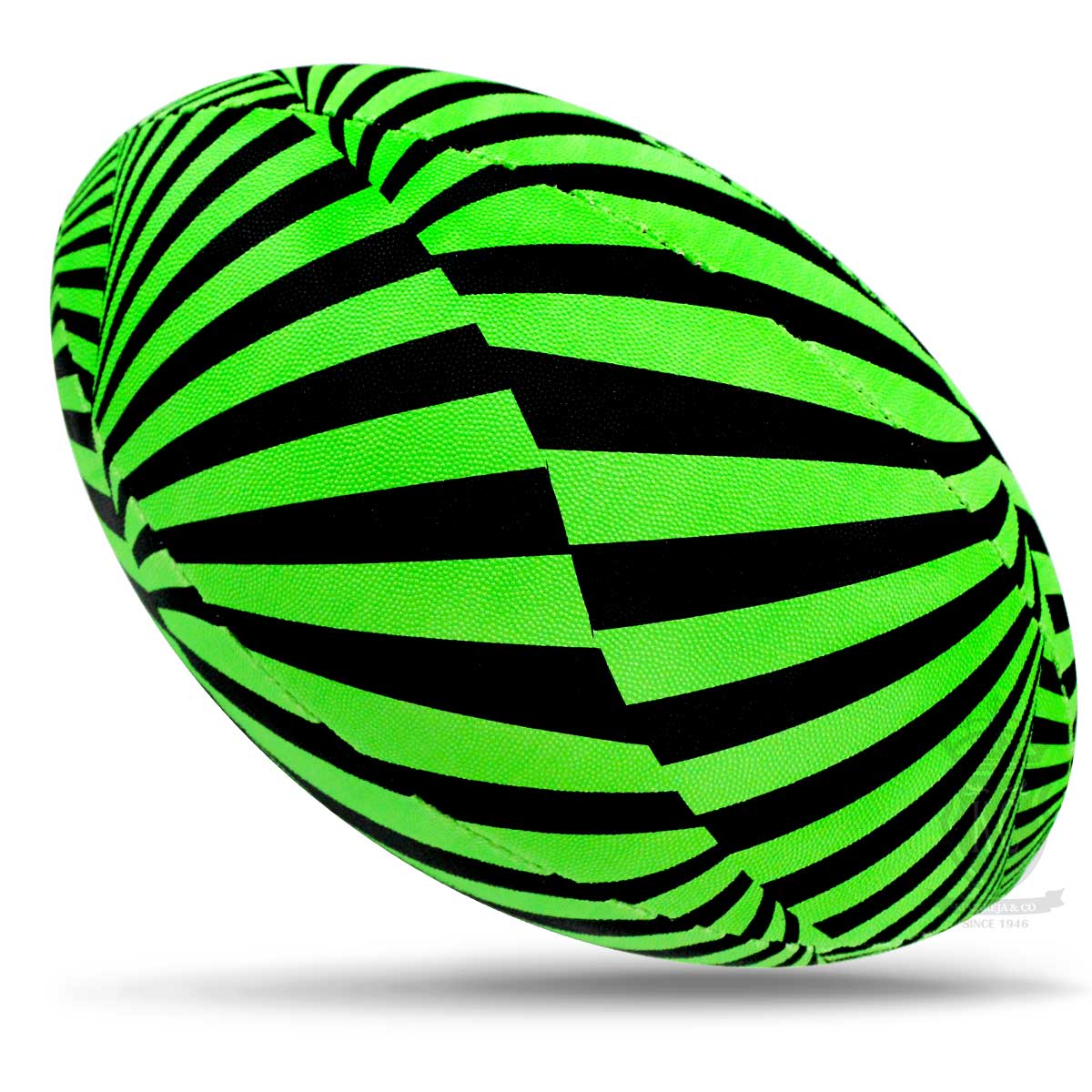 Gilbert Randoms Rugby Ball – Optix (Size 5) - Image 2