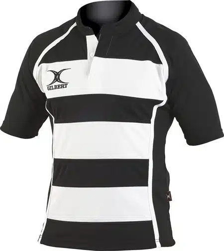 Gilbert Xact Shirt Hoops – White