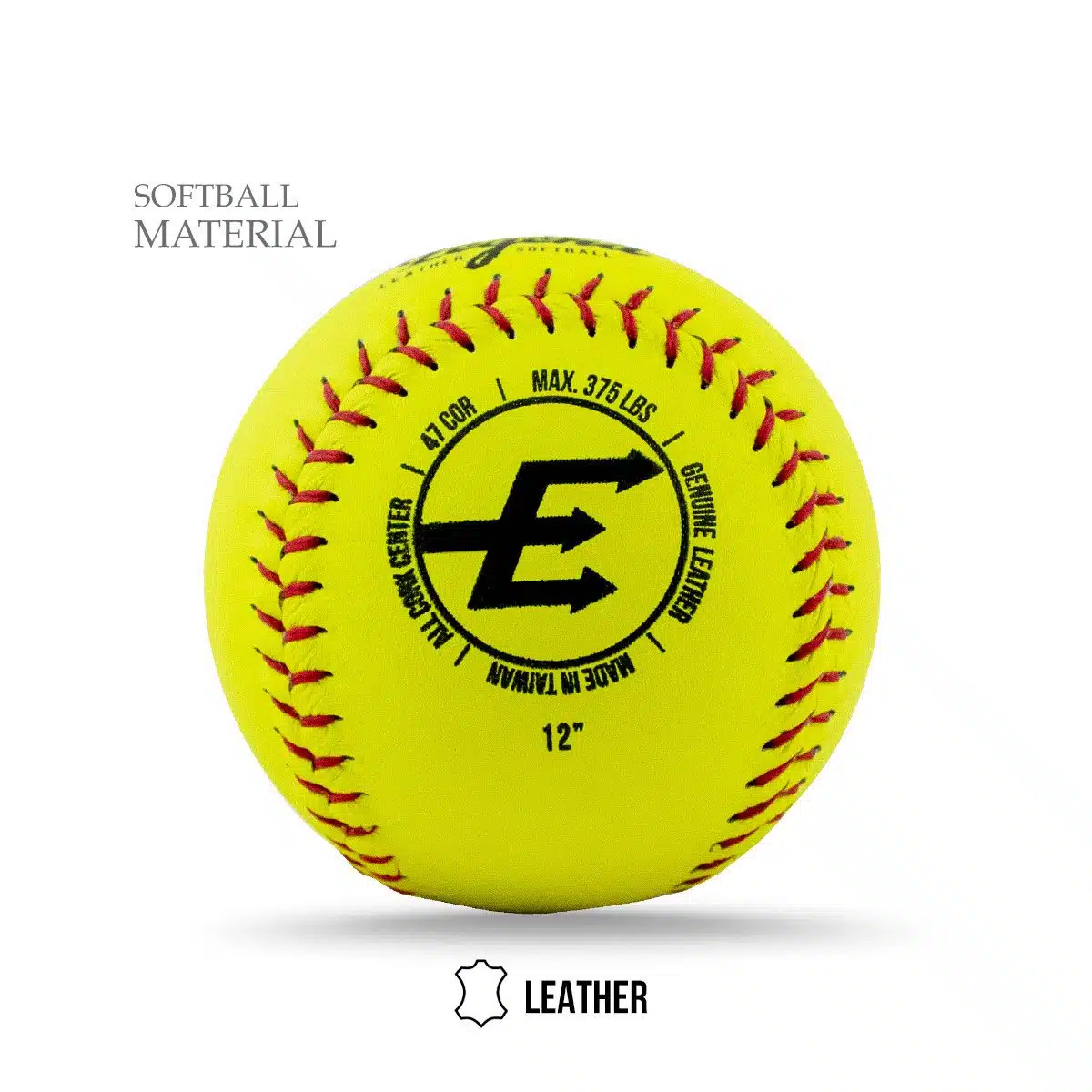 Trident Legend Leather Softball – 12″ - Image 3