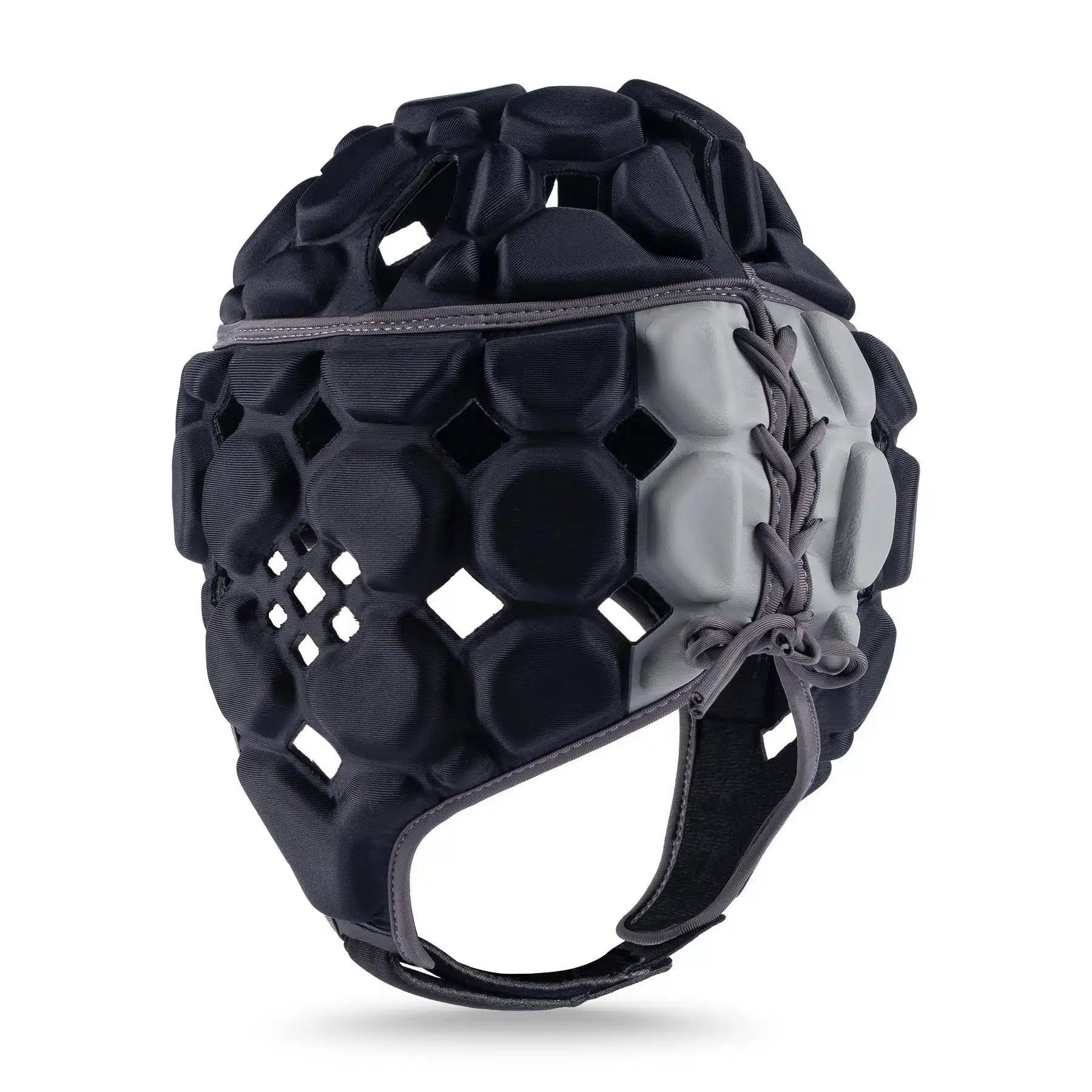 Gilbert Octane Headguard – Black/Grey - Image 4